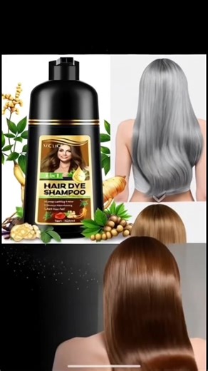 Shampoing colorant pour les cheveux top #tiktokfrance #tiktokshop #shampoing #cheveux
