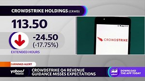 CrowdStrike stock sinks after missing revenue expectations
