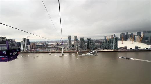 IFS Cloud, East London’s Cable Car with stunning views across the Thames