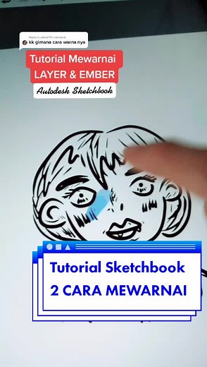 Tutorial Sketchbook 2 Cara Mewarnai