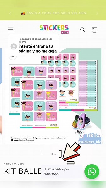 Stickers kids on TikTok