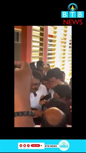 నెల్లూరు జైలు నుంచి విడుదలైన పిన్నెల్లి గారికి నాయకులు, కార్యకర్తలు ఘన స్వాగతం పలికారు. #btbnews