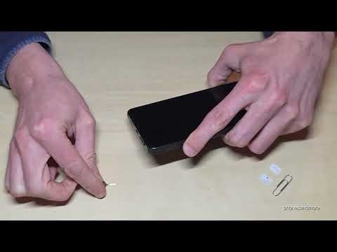 Samsung Galaxy S26 Ultra: How to insert the SIM card? Installation of the nano SIM (Physical SIM)