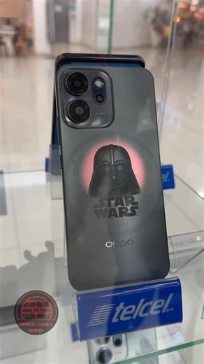OPPO RENO 14F Star Wars Dark Side special edition cellphone! Saw this Mexico, it retails for $11,999 MXN or roughly $667USD | General Kenobi's Bunker