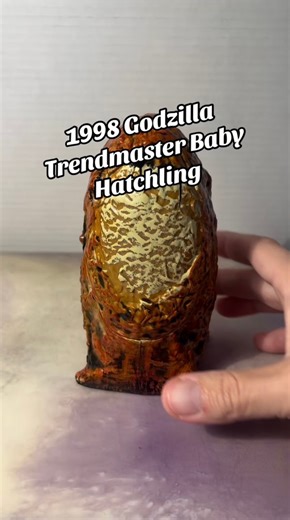 Great Toys, Bad Movie!! 1998 Godzilla Trendmaster Baby Hatchling #Godzilla #retrotoys #90stoys #90snostalgia #actionfigures #backintheday #toyreview #kaiju | CPJ Collectibles