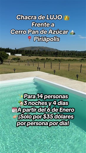✨Para 14 personas 🏡3 noches y 4 dias 📆A partir del 6 de Enero 👉🏼¡Solo por $35 dólares por persona por día! 📱095 79 70 70 📱