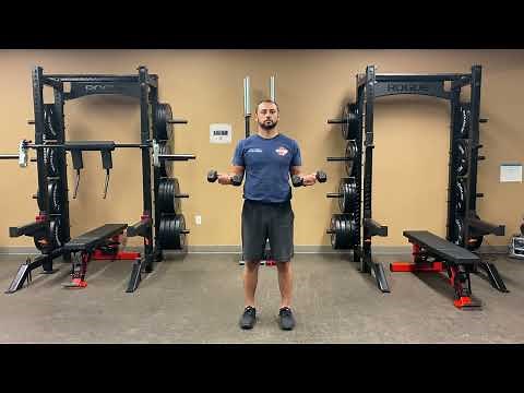 Dumbbell (DB) - Bicep Curl (Isometric Hold)