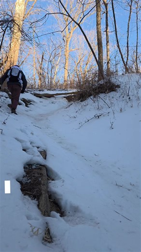 slide with me 🛝❄️🏞 #offtrails #mountaineering #camping #hiking #outdoors