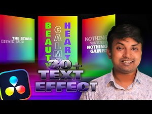 30+ Viral Text Presets for DaVinci Resolve | FREE Download + Tutorial (2025)