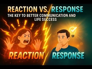 Reaction vs Response The Key to Better Communication and Life Success