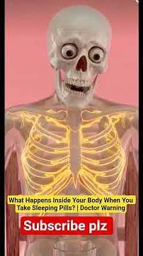What Happens Inside Your Body When You Take Sleeping Pills? | Doctor Warning #sleeingpills #science