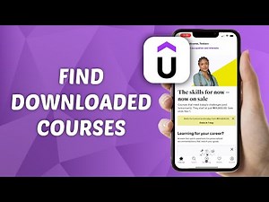 How to Find Downloaded Course on Udemy