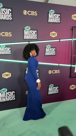 Megan Thee Stallion Stuns at CMT Awards Red Carpet