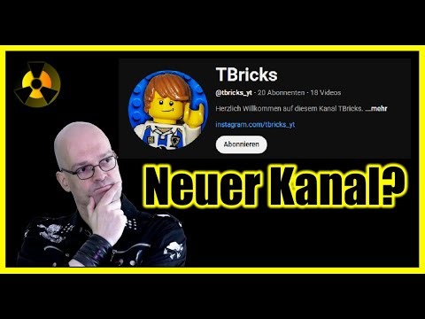 Live Betrachtung des neuen Klemmbausteinkanals von T-Bricks