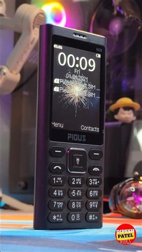 Adcom PIOUS M28 feature phone #featurephone #phone #unboxing
