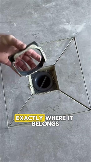 Pro Secret for a Perfect Shower Drain 🛠️ #architecture #construction