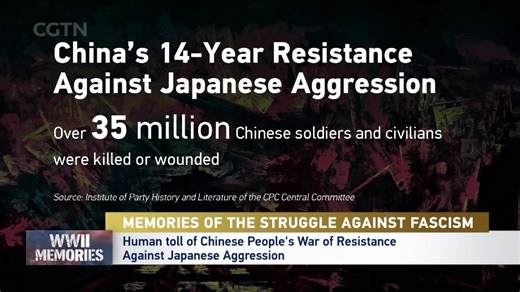 234K views · 135 reactions | The Chinese People's War of Resistance Against Japanese Aggression (1931-1945) resulted in more than 35 million military and civilian casualties. As we mark the 80th anniversary of victory, our series "Memories of the Struggle Against Fascism" honors these sacrifices. See the devastating human costs during the War of Resistance in this video. #worldwartwo #worldwartwohistory #vday #worldwar2 | CGTN China24 | Facebook
