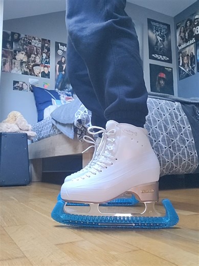 I think I need to change my boots (and my blades while I'm at it). I've had my Overture boots for three years; they're not broken, but besides the fact that I'm still stuck on simple jumps, I feel like I no longer have the necessary support. When I do a waltz jump (just a half rotation), my ankle sometimes goes freestyle inside my boot, and yet, heaven knows I tighten my skates properly. I'm now an adult, and the Overtures no longer suit me. I'd like to switch to Ice Fly skates with much greater