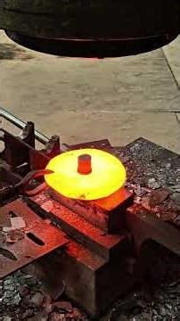 不锈钢法兰#锻造工艺 #打铁