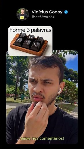 Só os mais rápidos conseguem formar 3 palavras 😳🧠 #desafio #raciocinio #curiosidadeshistoricas