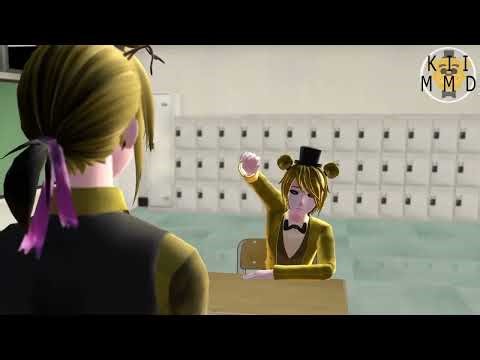 【FNaF MMD】 SpringTrap and his weird jokes... REUPLOAD 