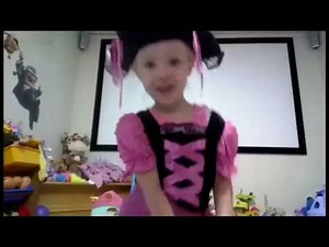 Pirate Trinity Dancing vs Baby Madison Photo Bombing - Uncut Sibling Sister Rivalry