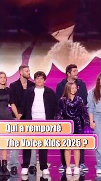 Vous avez choisi qui était #TheVoiceKids 2025 🏆