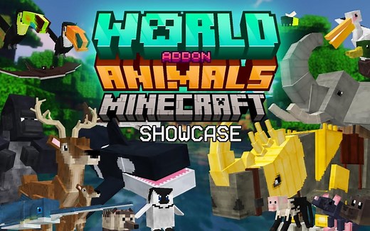 [Addon]更多野生生物!我的世界1.20动物世界模组V1.3.7汉化版(附下载链接)/World Animals Addon