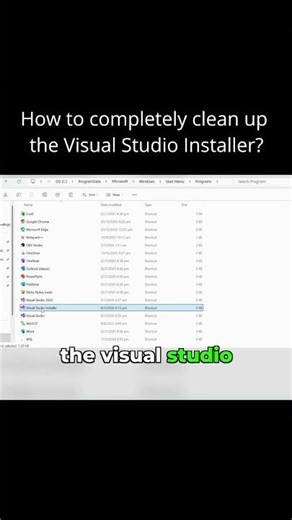 Most Developers Don't Know About This Cleanup Tool #shorts #visualstudio #tips