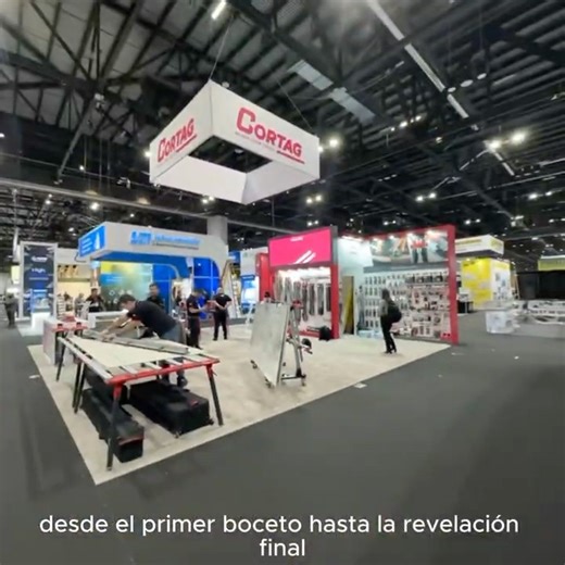 Cortag | Custom Booth Design & Construction at Coverings 2025