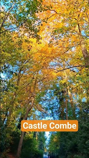 Autumn Magic in Castle Combe 🍂 The Prettiest Village in England