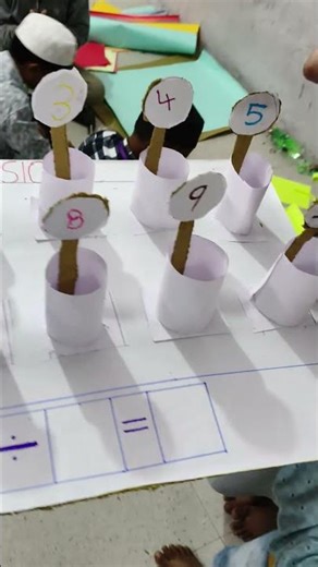 Division model for 4 th class #mathsday #project #division