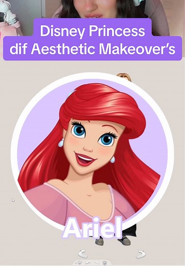 Replying to @Beaadeline giving the Disney Princesses different Aesthetic makeovers, in The Sims 4 OBVIOUSLY (part 5) #thesims4 #disneyprincess #ariel #egirl #thelittlemermaid