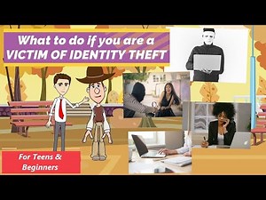 What to do if You Are a Victim of Identity Theft / ID Theft? Simple Explanation for Kids & Beginners