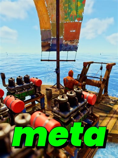 this might be the BEST BOAT 🔥... #rustcommunity #rustconsole #rustgame