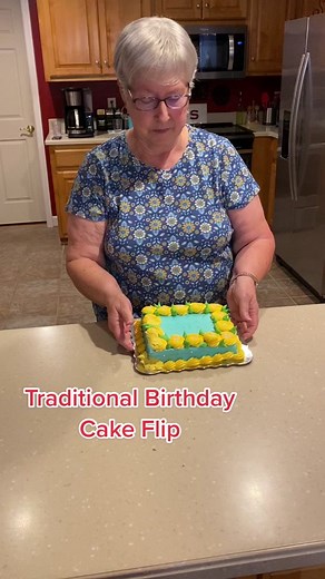 Cake Flip Challenge: Traditional Birthday Cake Flip