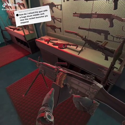 Reply to @mason.kincaid #pavlov #pavlovshack #saw #m249 #quest2 #vr #virtualreality