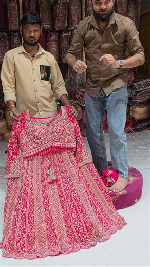 Latest🔥simple and elegant wedding lehenga collection in sowcarpet