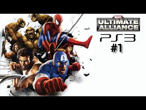Marvel: Ultimate Alliance - Walkthrough Part 1 (PS3)