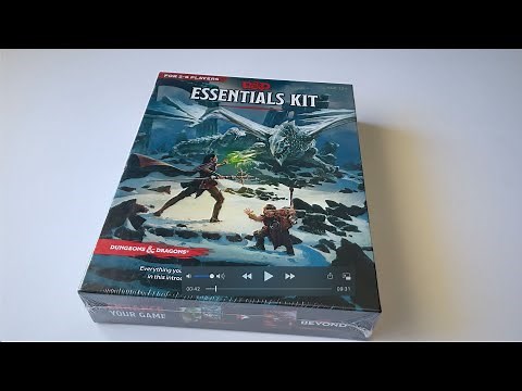 Dungeons & Dragons (D&D) Essentials Kit Unboxing