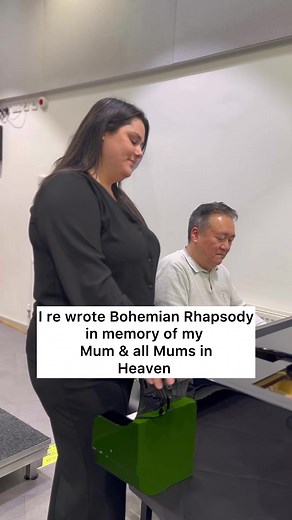 7.5M views · 79K reactions | Today I have been rehearsing at bbc radio for my first tour date this weekend in Wirral Uk here is a snippet of my Re write of Bohemian Rhapsody by Queen in memory of my mum and all mums in heaven ❤️ featuring Billy Hui on the piano  full video on my Facebook page #mandifishermusic #rewrite #freddiemercury #bohemianrhapsody #billyhui #duet #mama #heaven #queen #emotional #acoustic #live #piano #mandifisher | Mandi Fisher | Facebook