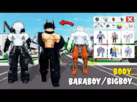 20+ CODE BODY TALL BIG BOY & OUTFIT In Brookhaven - Roblox