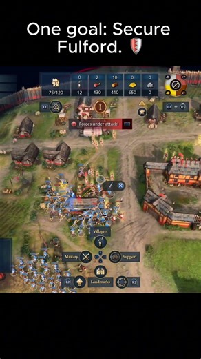 This RTS Move Secures Fulford #ageofempires #tactical #gaming