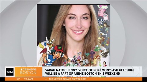 Pokémon's Sarah Natochenny, Ash Ketchum voice for 17 years, attending Anime Boston