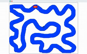 无人驾驶汽车在复杂路况中快速行驶 - Scratch 编程案例