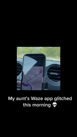 Hilarious Waze App Glitch | Funniest Moment Ever 😂