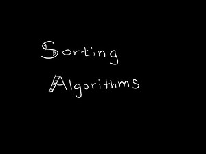 Discrete Math 3.1.3 Sorting Algorithms