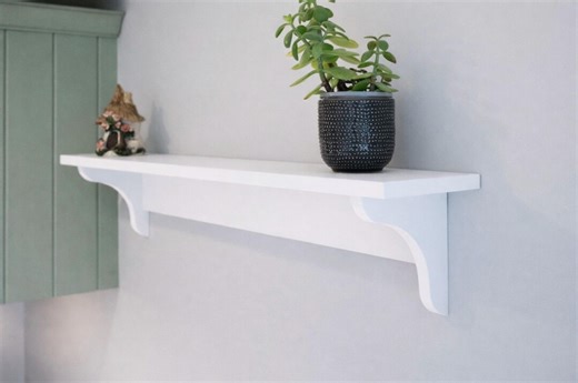 Handmade Shaker Shelf: MDF, Ready to Paint, Primed. - Etsy