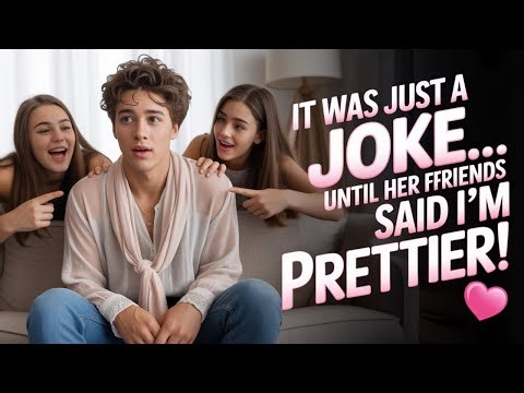 “It Was Just a Joke… Until Her Friends Said I’m Prettier! 😱💄” Crossdressedstory,Boy2Girl,M2F,TGTF