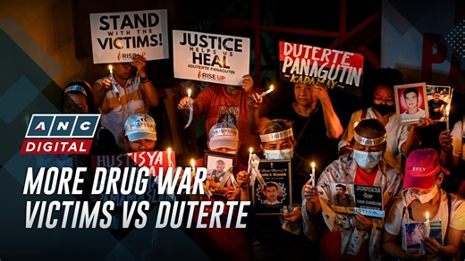 More Duterte drug war victims are said to be interested in joining International Criminal Court proceedings against ex-president Duterte. Assistant to counsel Kristina Conti says they had a change of heart after watching Duterte's confirmation of charges hearing. #ANCHeadstart | ABS-CBN News